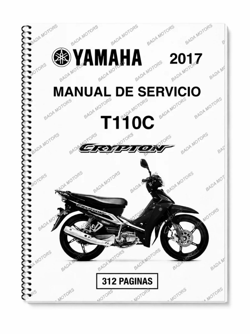 Manual de Taller Yamaha T110C 2017