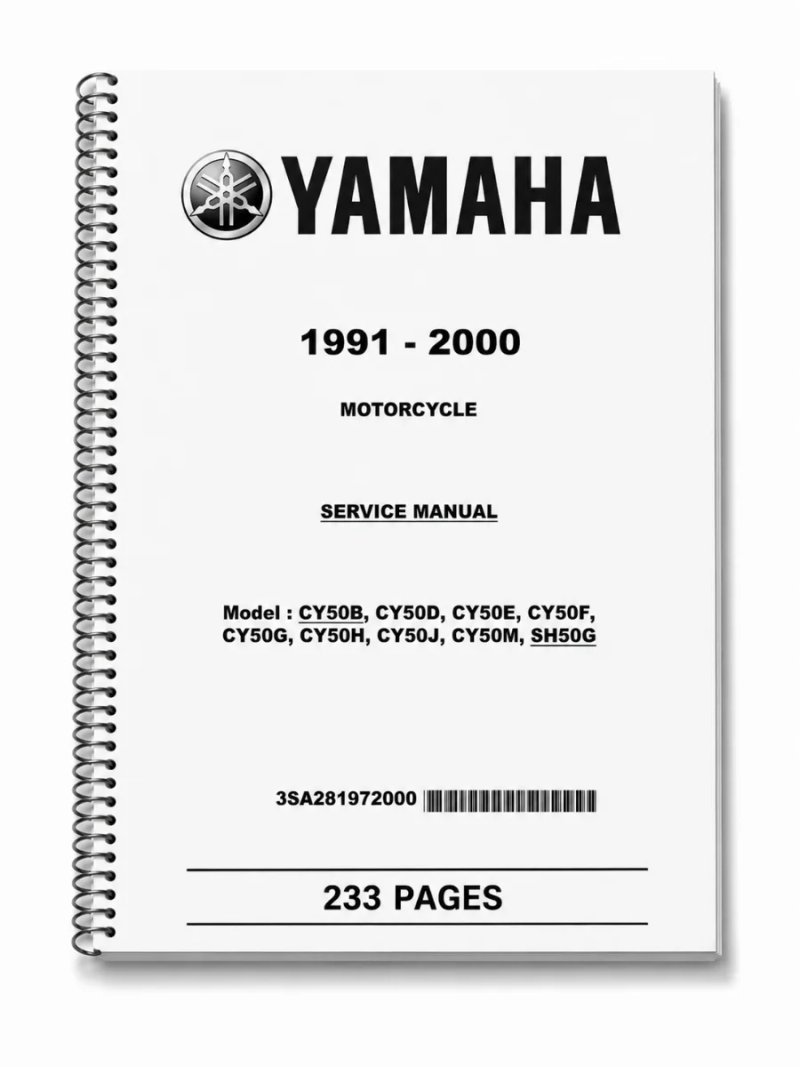 Manual de Taller Yamaha Jog 1991-2000