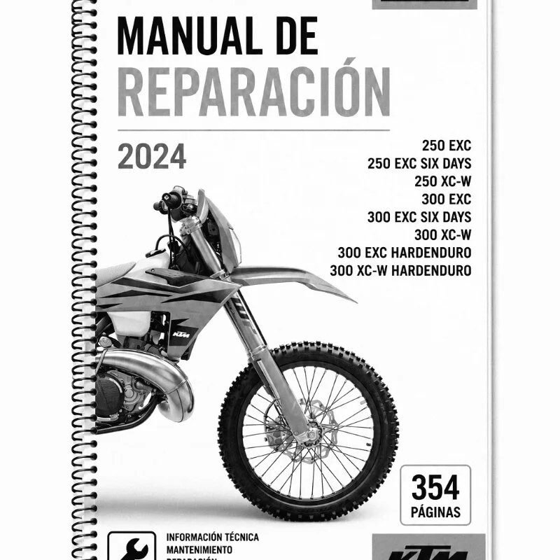 Manual de Taller KTM EXC 2024