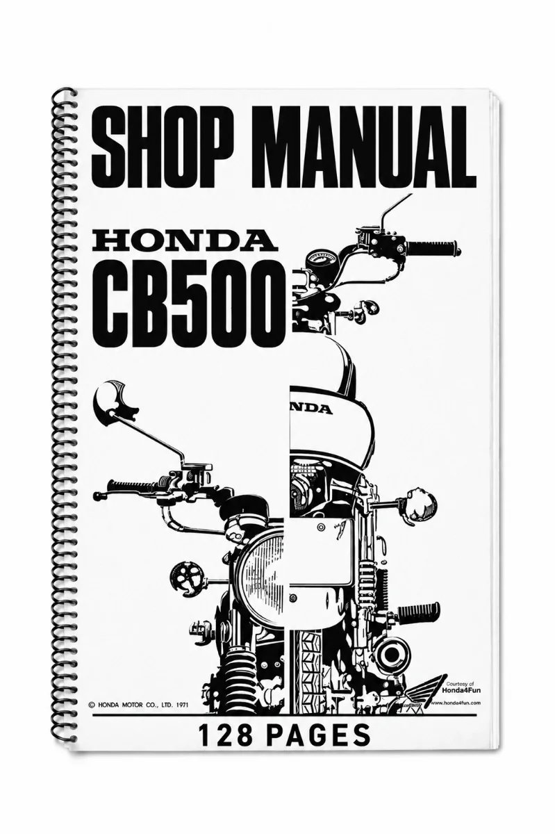Manual Taller Honda CB500 1971