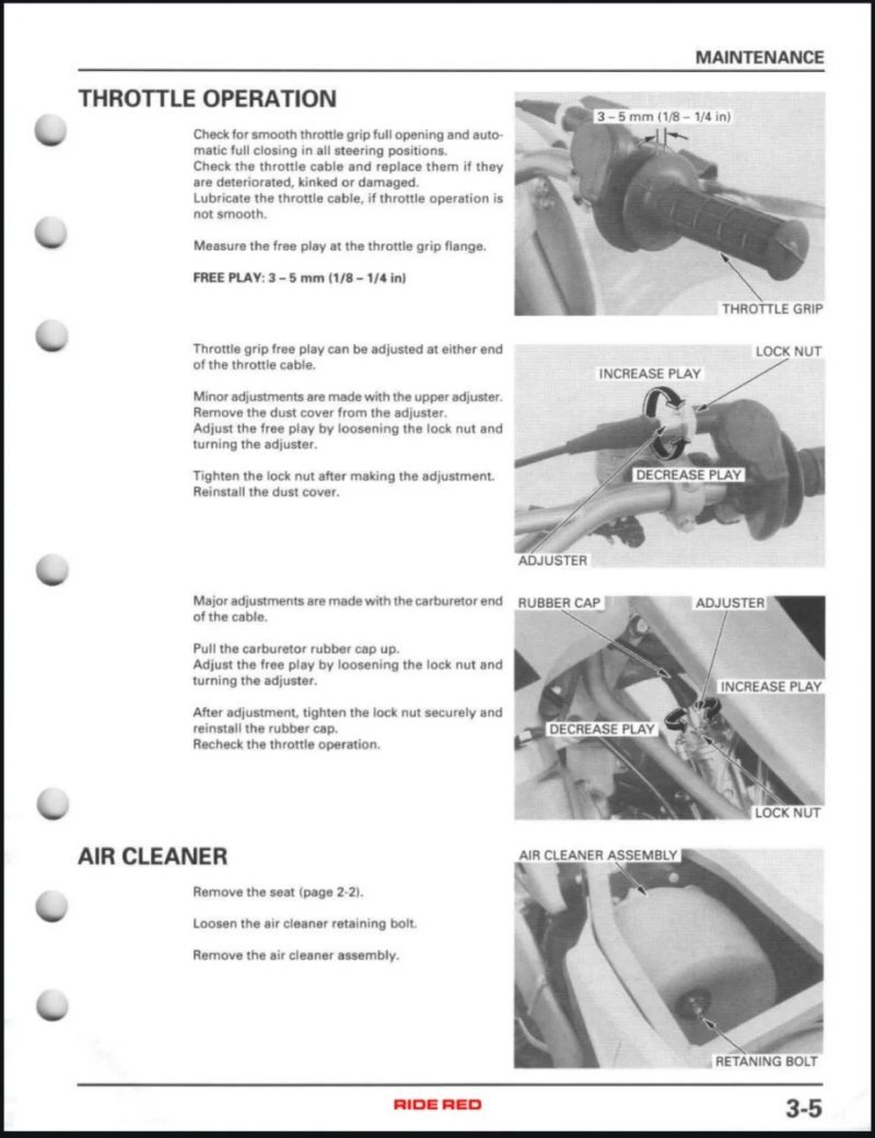 Manual de Taller Honda CR125R 2000-2003 - Imagen 3