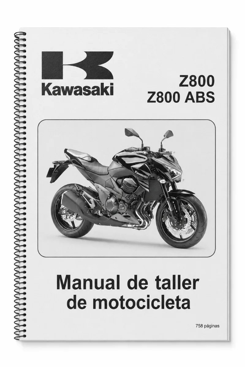 Manual de Taller Kawasaki Z800 2013