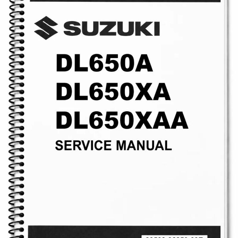 Manual Taller Suzuki DL650A DL650XA DL650XAA2017-2021