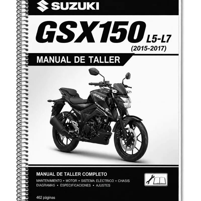Manual Taller Suzuki GSX150 L5-L7 (2015-2017)