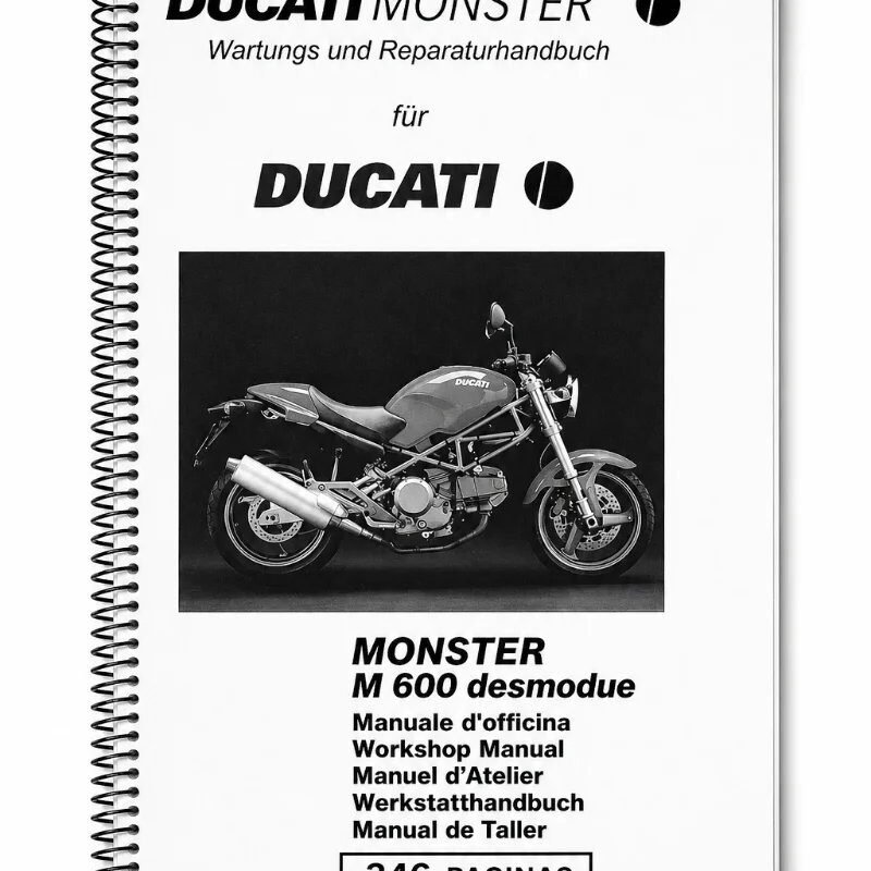 Manual Taller Ducati Monster M600
