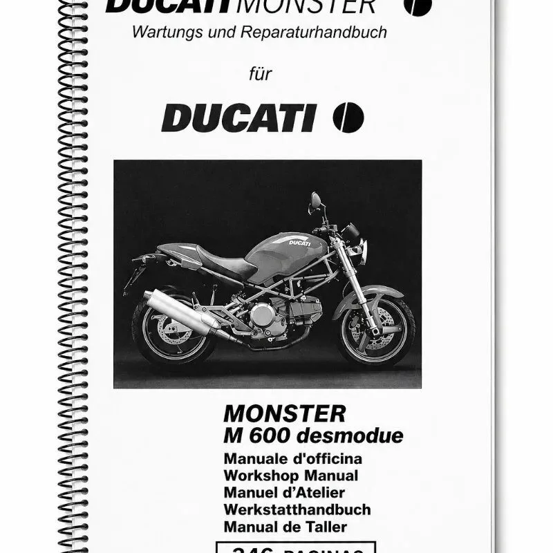 Manual de Taller Ducati Monster M600