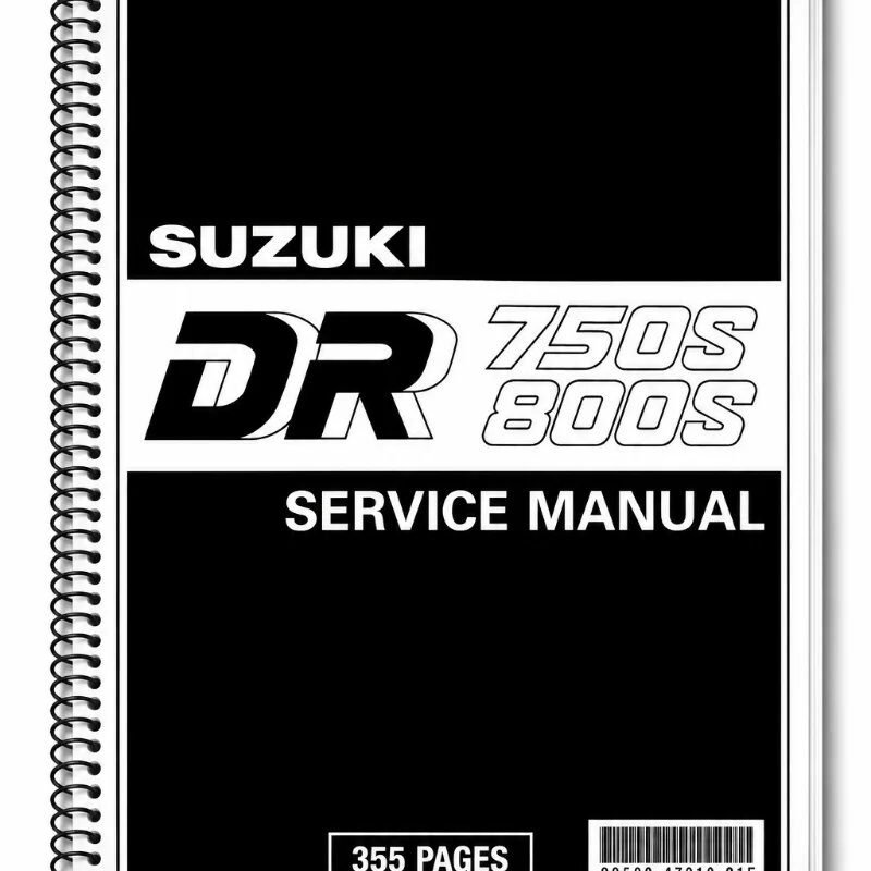 Manual Taller Suzuki DR 750S 800S 1989-1997