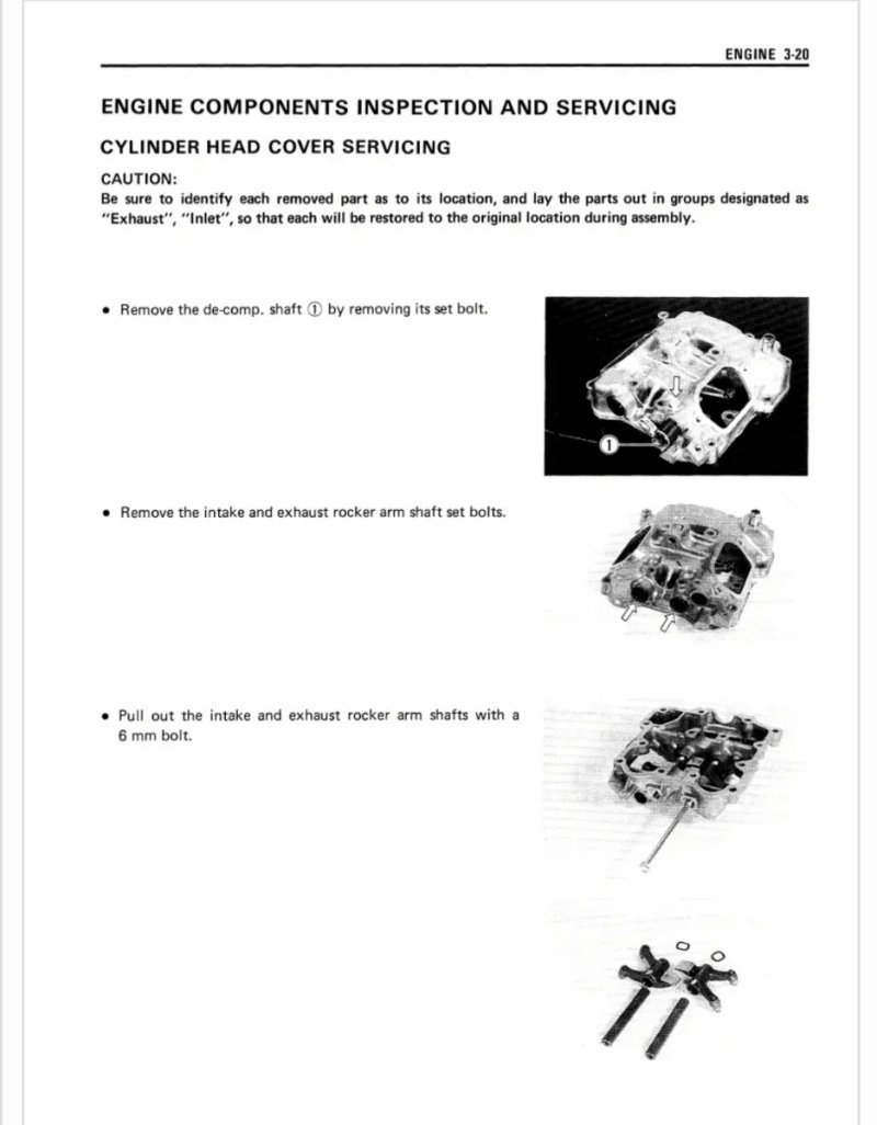Manual de Taller Suzuki DR 750S 800S 1989-1997 - Imagen 3