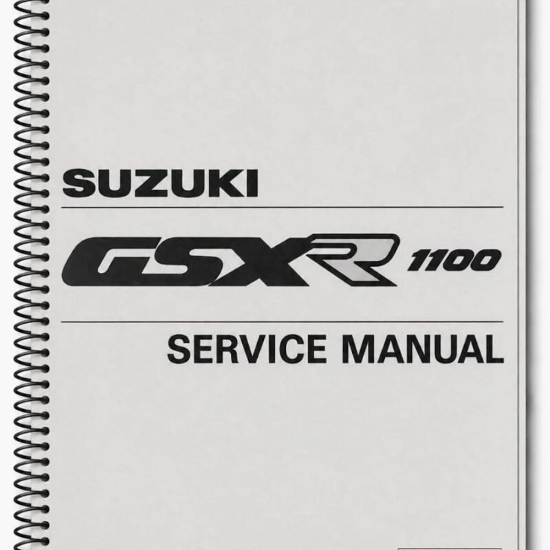 Manual de Taller Suzuki GSXR 1100 1989-1992