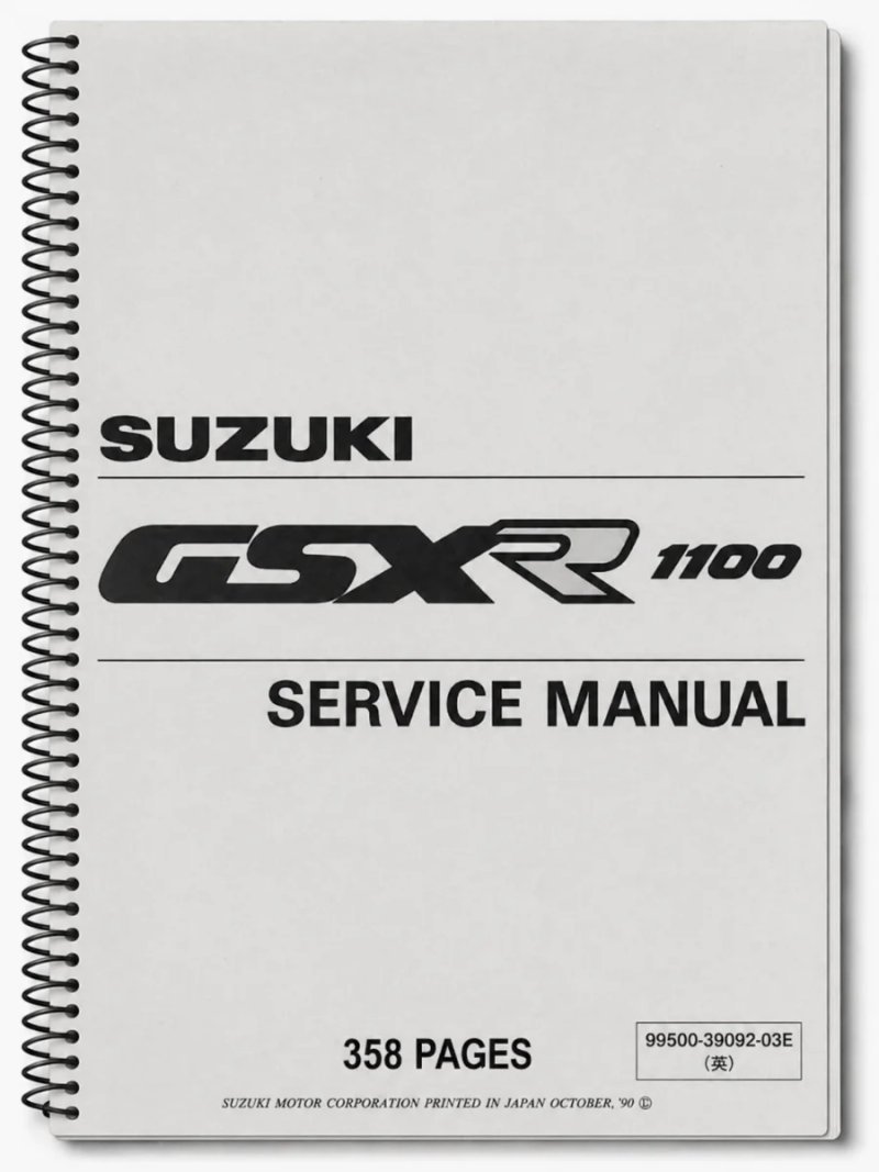 Manual de Taller Suzuki GSXR 1100 1989-1992