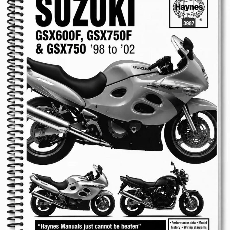 Manual Haynes Suzuki GSX600F/750F/750 1998-2002