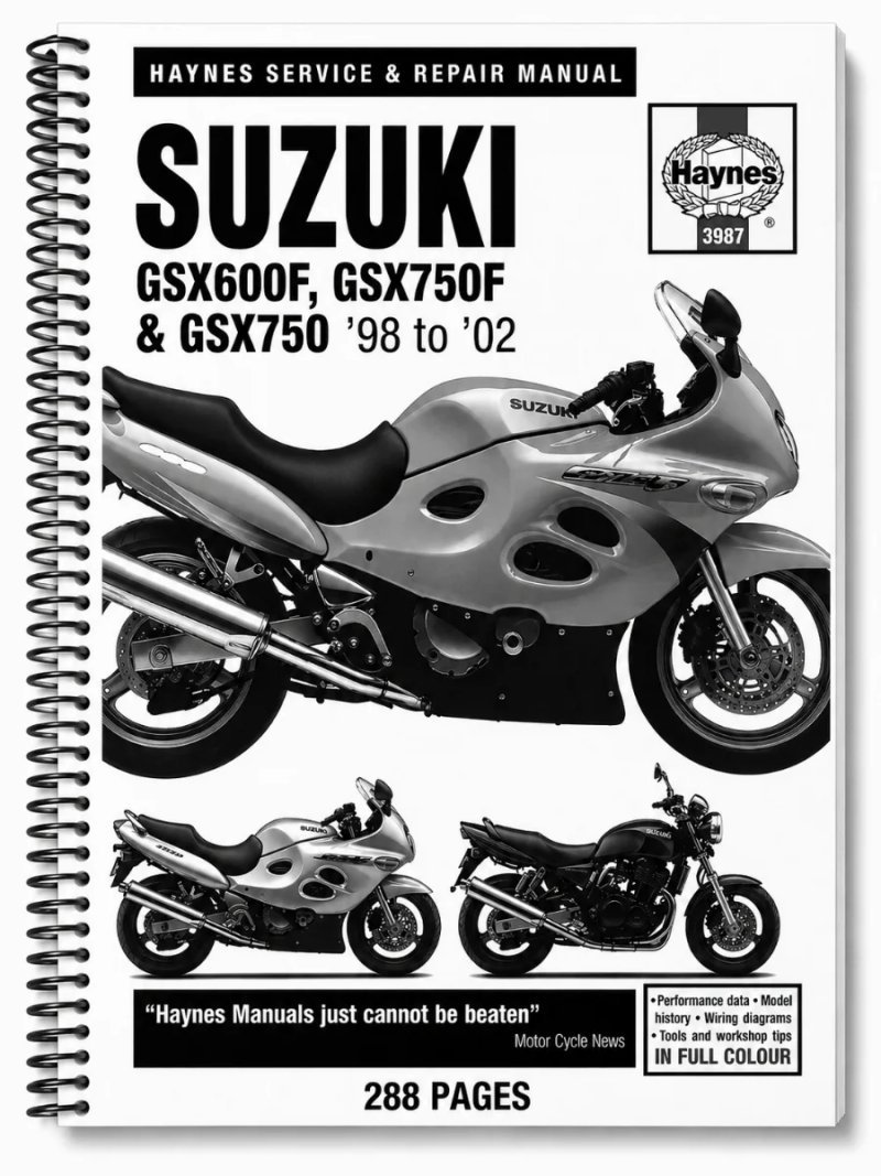 Manual de Taller Haynes Suzuki GSX600F/750F/750 1998-2002