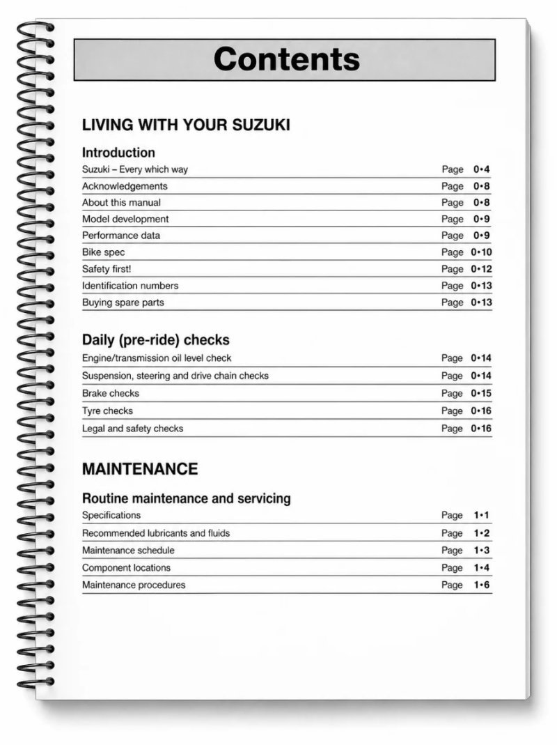 Manual de Taller Haynes Suzuki GSX600F/750F/750 1998-2002 - Imagen 2