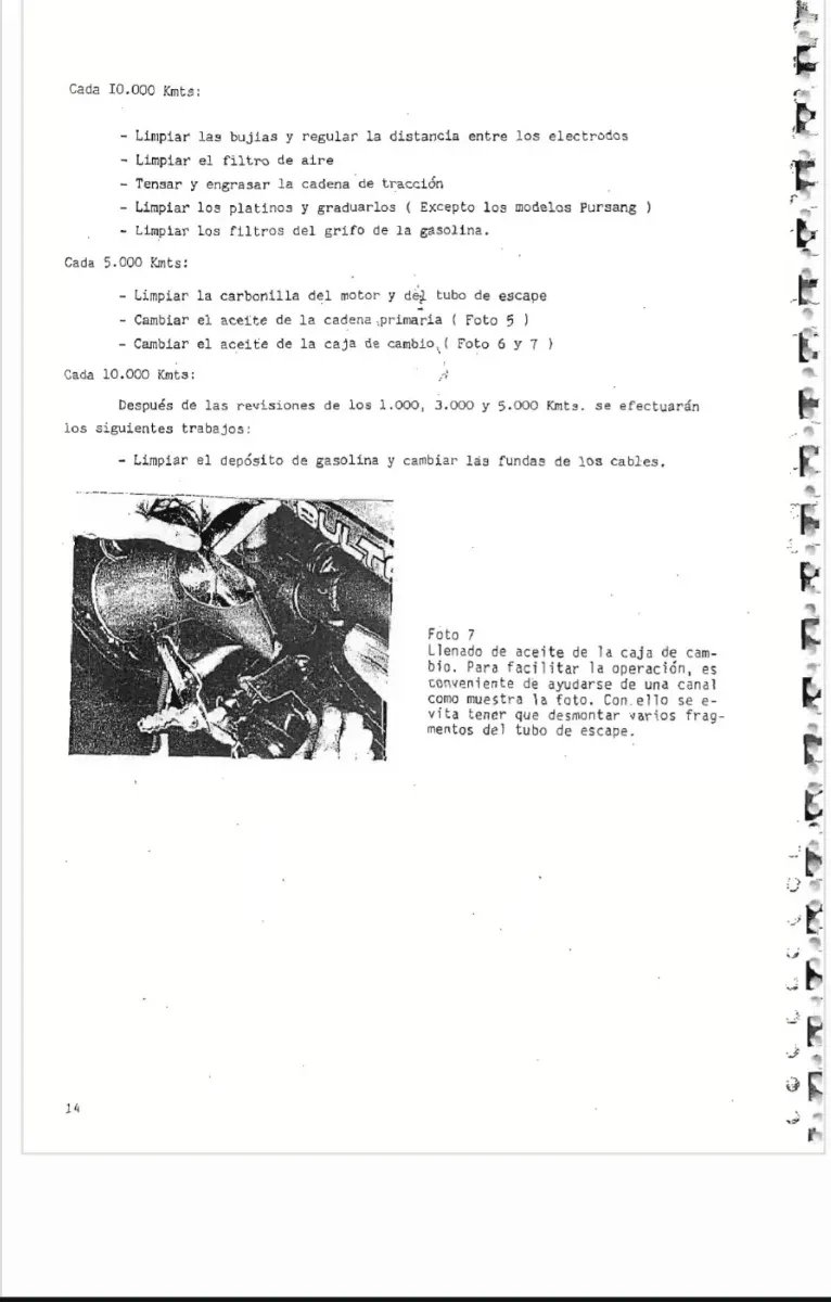 Manual de Taller Bultaco Pursang, Alpina, Frontera - Imagen 3