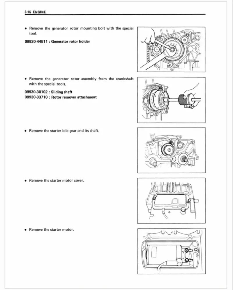 Manual de Taller Suzuki GS500E - Imagen 3