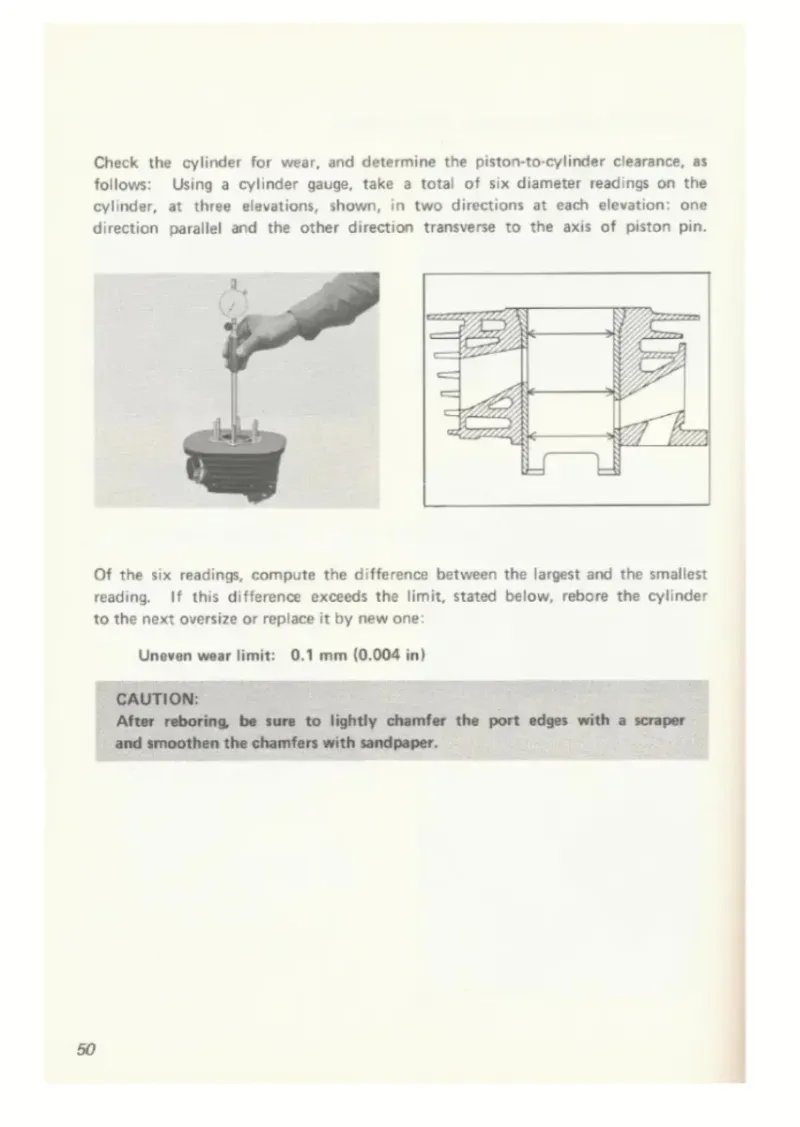 Manual de Taller Suzuki RM125 1976 - Imagen 3