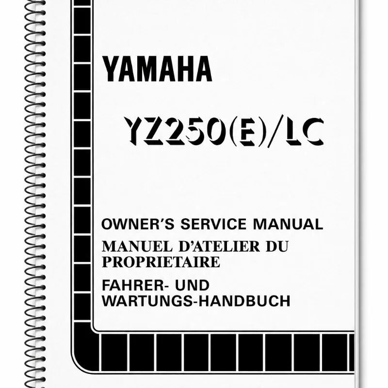 Manual de Taller Yamaha YZ250(E)/LC 1993