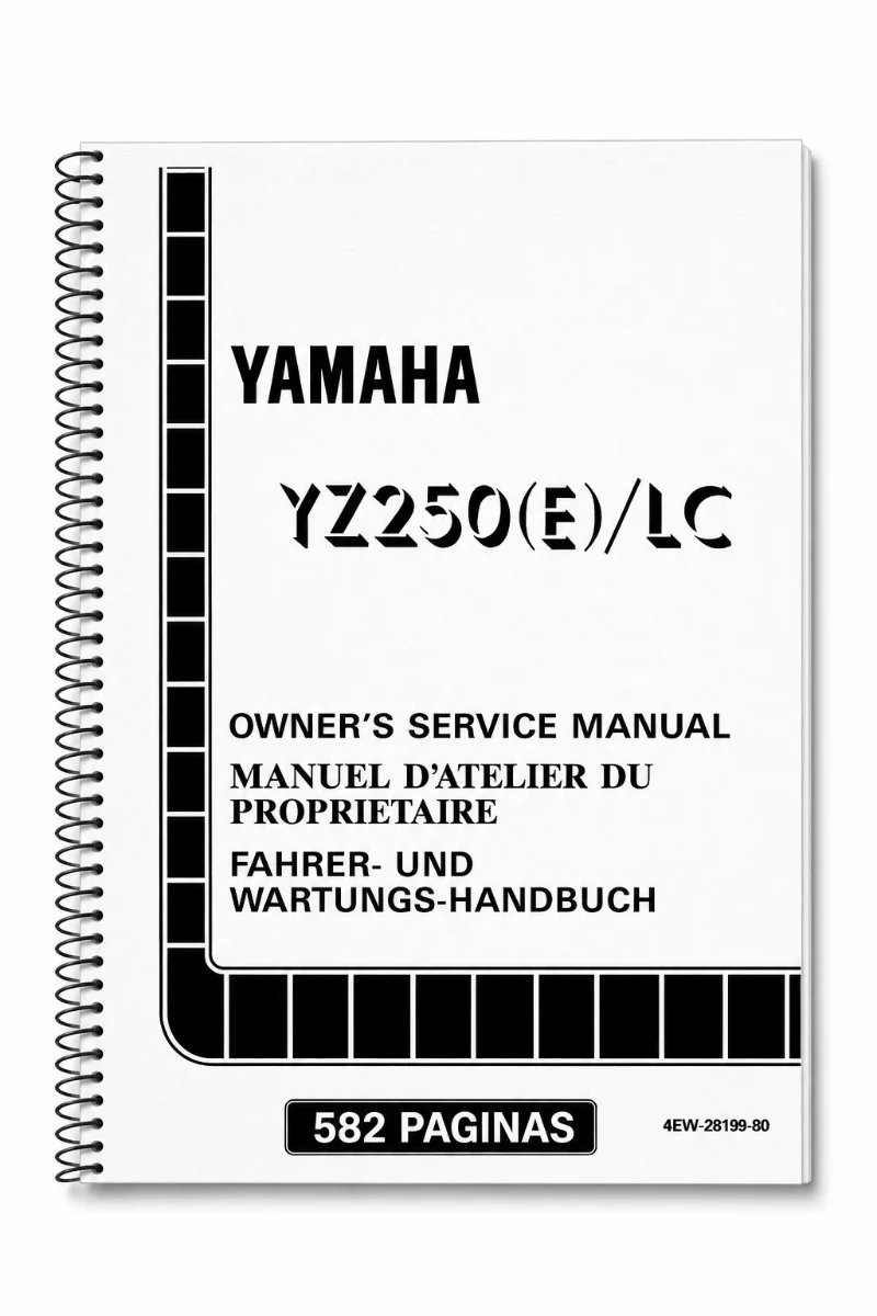 Manual de Taller Yamaha YZ250(E)/LC 1993