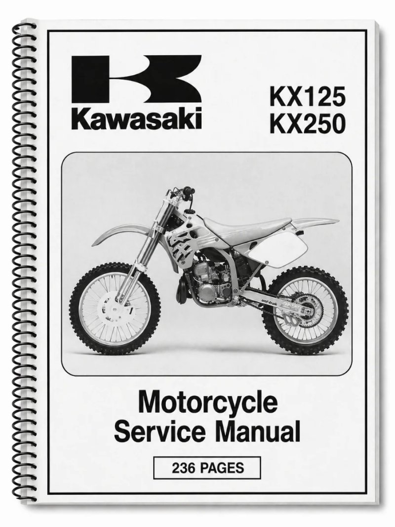 Manual de Taller Kawasaki KX125 KX250 1992-1993