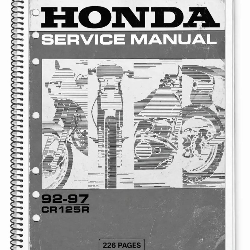 Manual Taller Honda CR125R 92-97