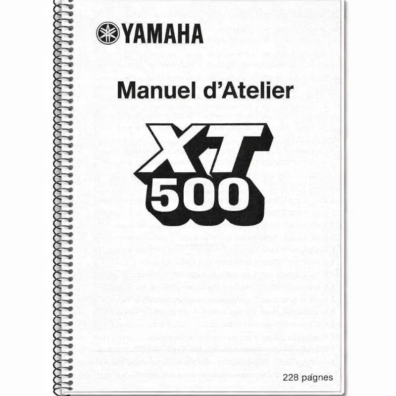 Manual Taller Yamaha XT 500