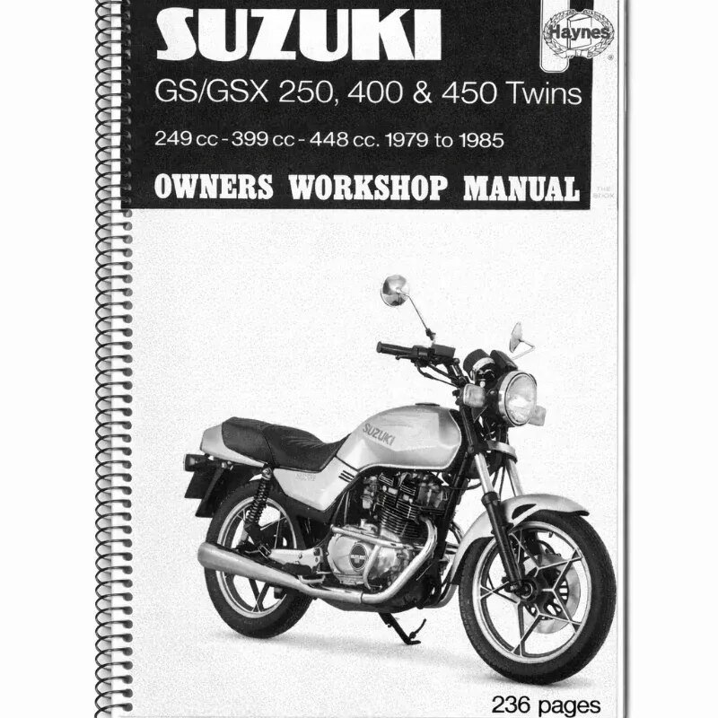 Manual Taller Suzuki GS/GSX 250-450cc 1979-1985