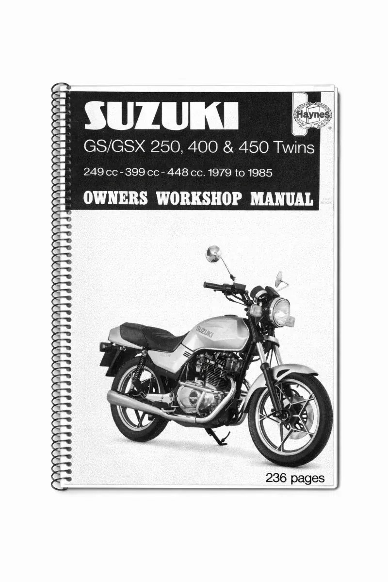 Manual de Taller Suzuki GS/GSX 250-450cc 1979-1985