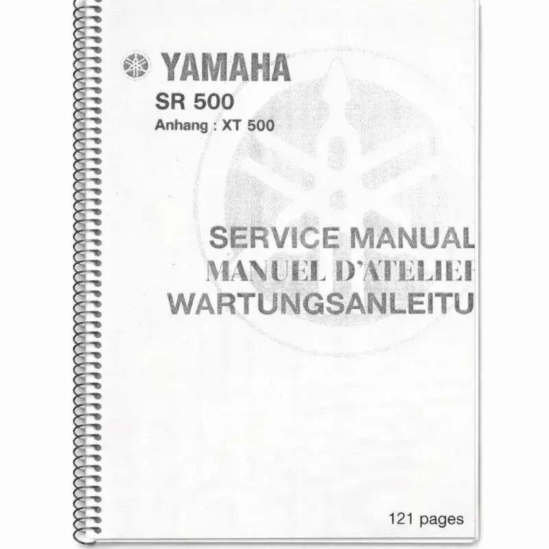 Manual de Taller Yamaha SR 500 XT 500