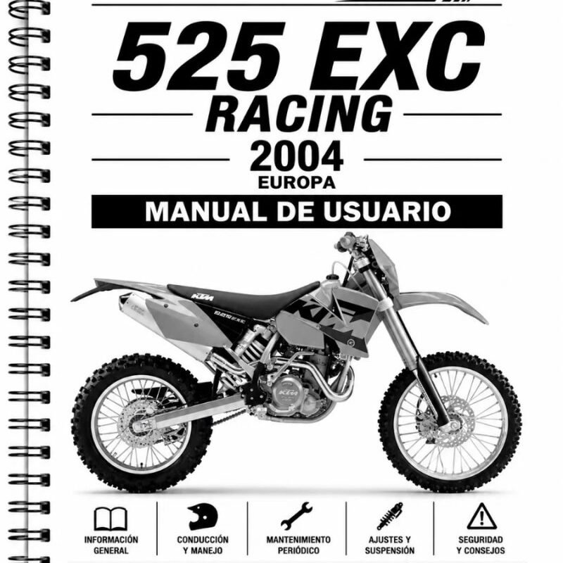 Manual KTM 525 EXC Racing 2004