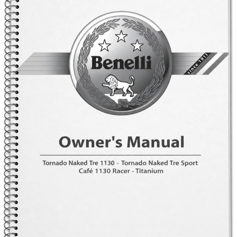 Manual de Taller Benelli Tornado Naked Tre 1130