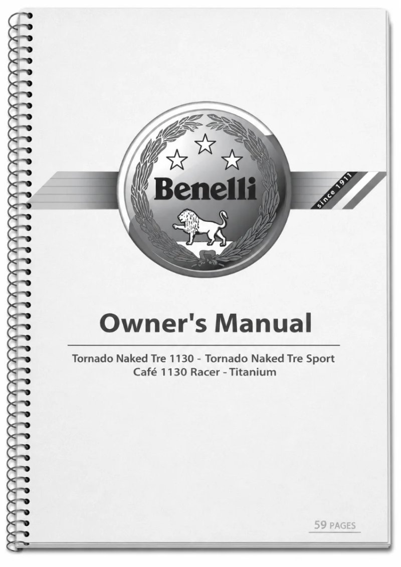 Manual de Taller Benelli Tornado Naked Tre 1130