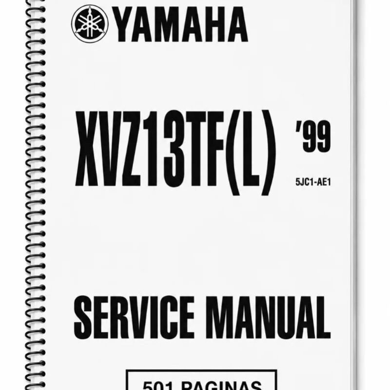 Manual de Taller Yamaha XVZ13TF(L) 1999