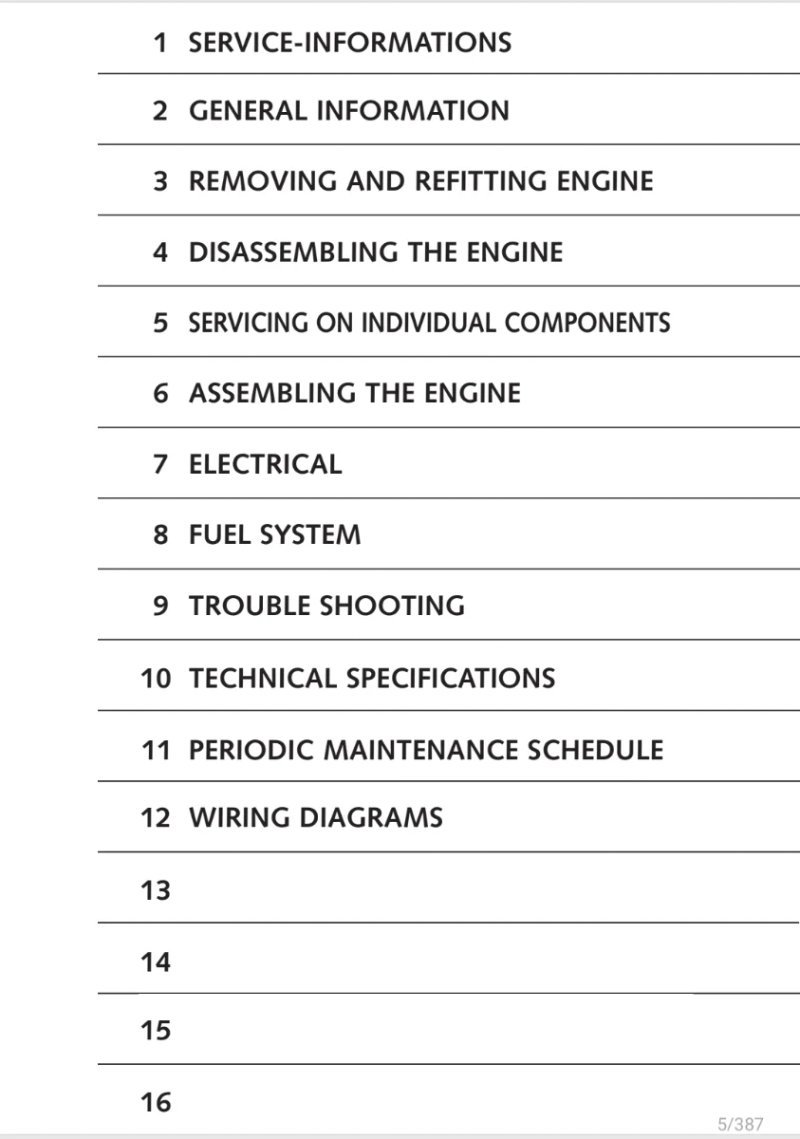 Manual de taller KTM ADVENTURE - edición anterior - Imagen 2