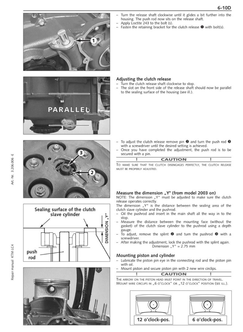 Manual de taller KTM ADVENTURE - edición anterior - Imagen 3