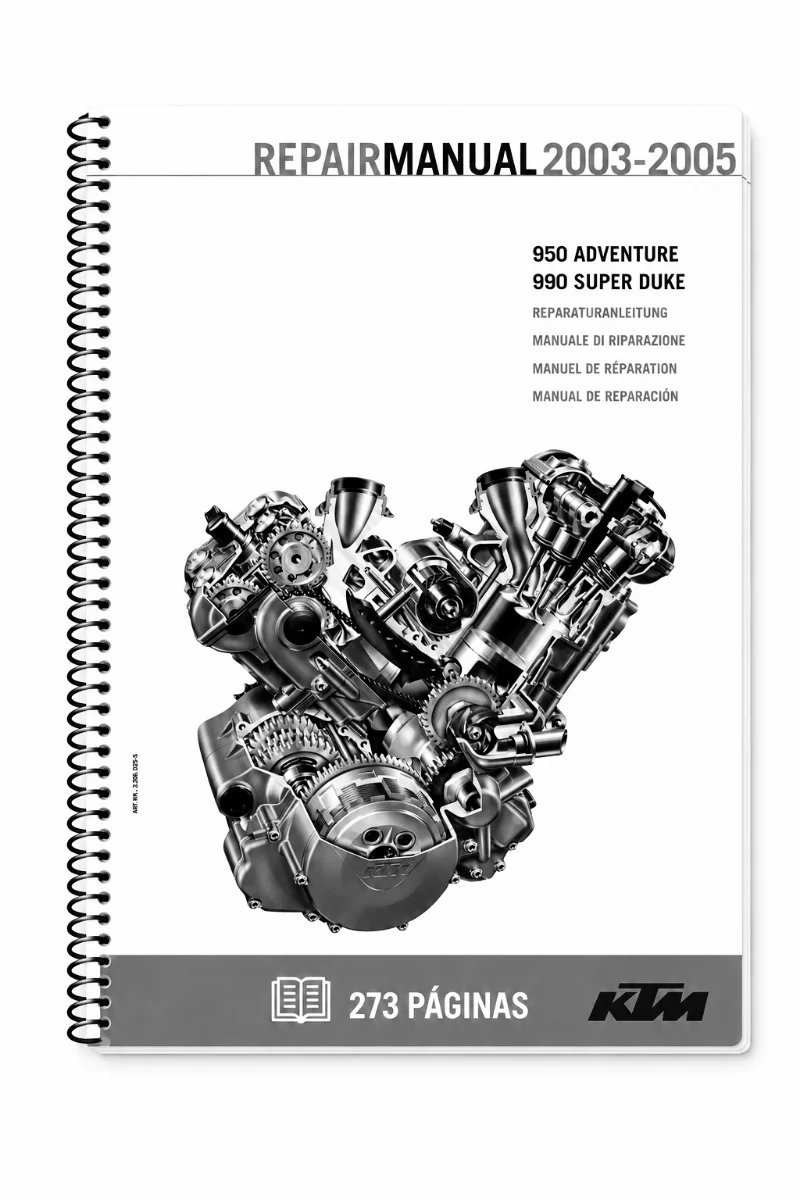 Manual de Taller KTM ADVENTURE 950/SUPER DUKE 990