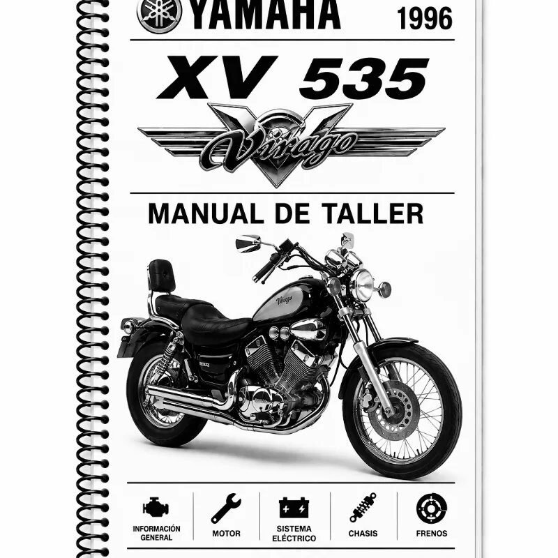 Manual Taller Yamaha XV 535 Virago 1996