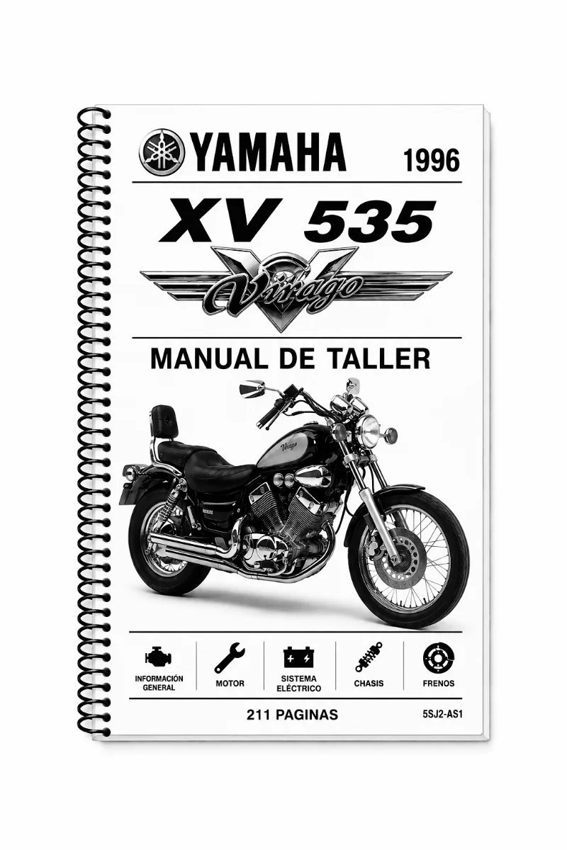 Manual de Taller Yamaha XV 535 Virago 1996