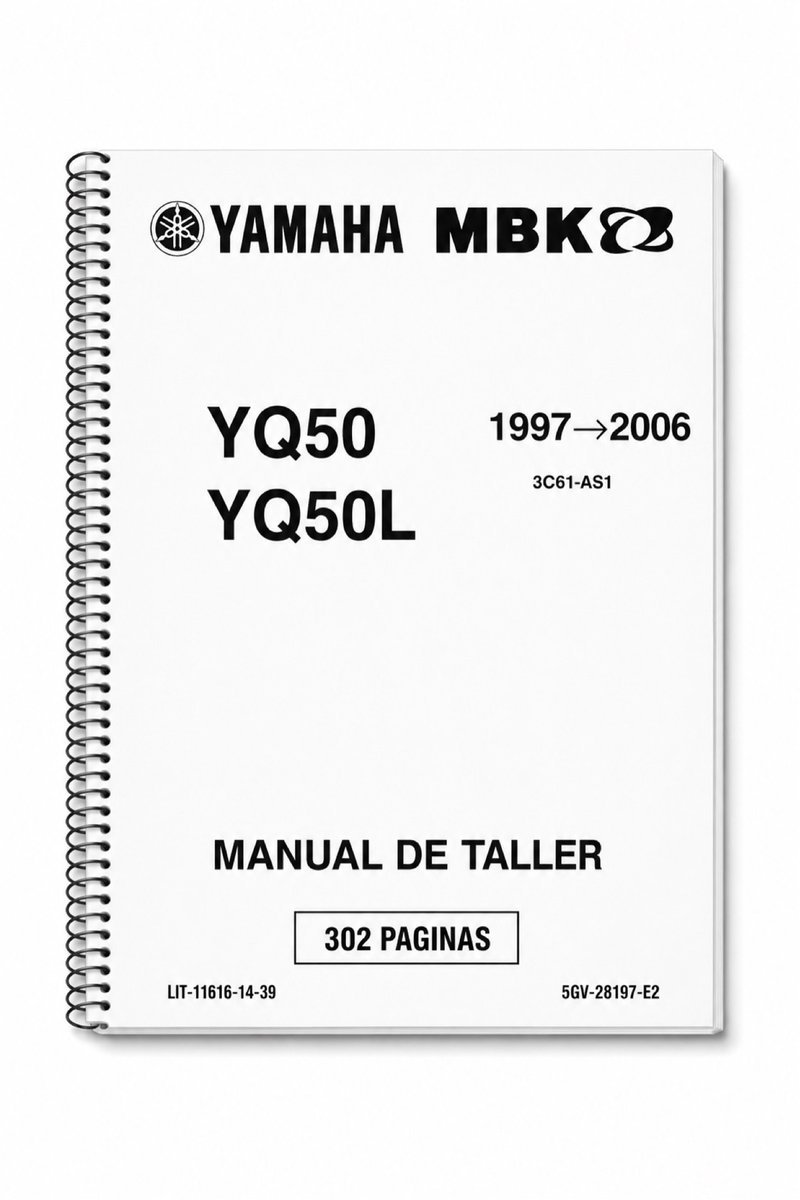 Manual de Taller Yamaha MBK YQ50 YQ50L 1997-2006