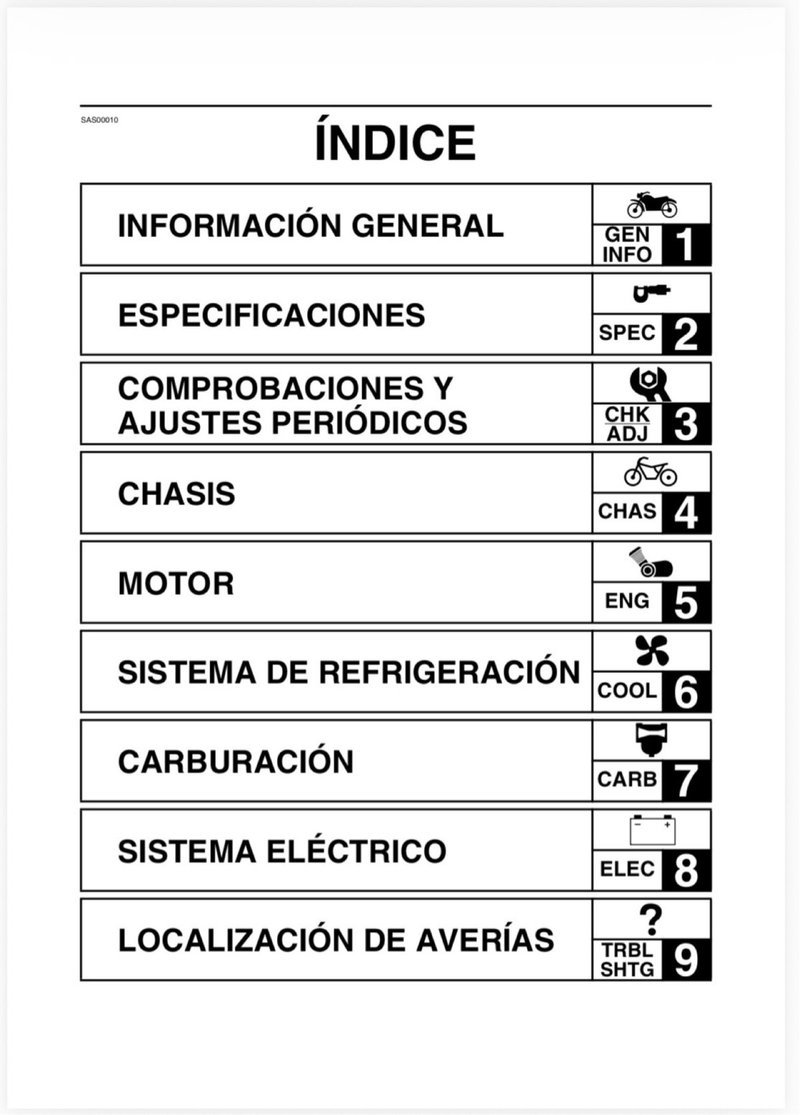 Manual de Taller Yamaha MBK YQ50 YQ50L 1997-2006 - Imagen 2
