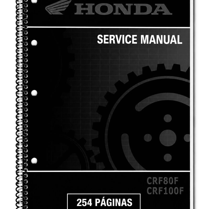 Manual de Taller Honda CRF80F CRF100F 2004-2013