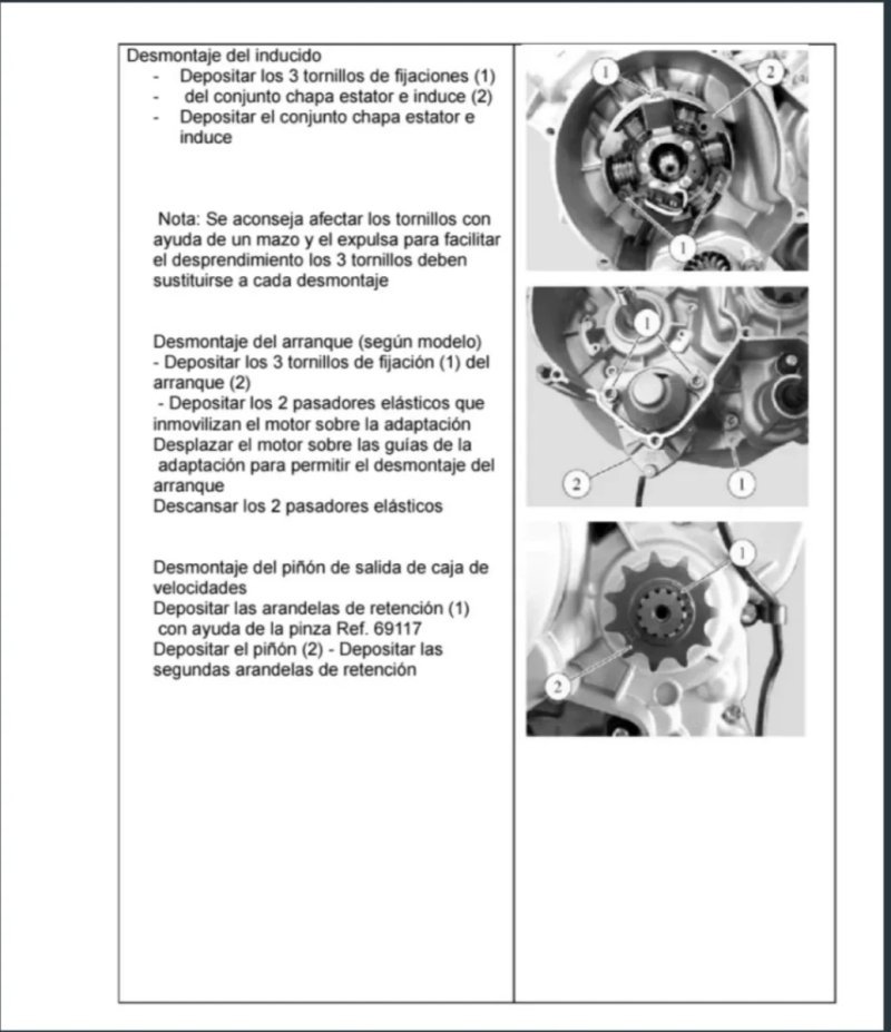 Manual de Taller AM6 Motor 50cc - Imagen 3