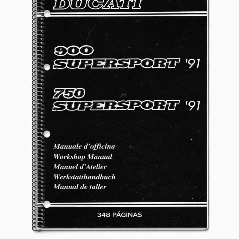 Manual Ducati 900/750 Supersport 1991