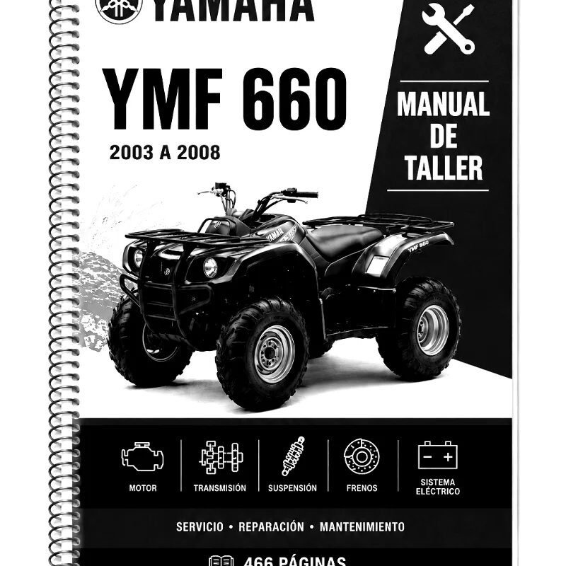 Manual Taller Yamaha YMF 660 (2003-2008)