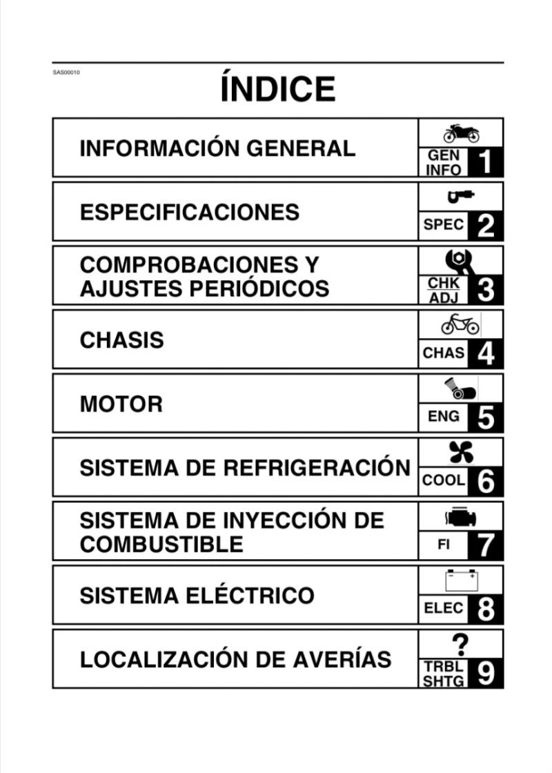 Manual de Taller Yamaha XT660R(S) XT660X(S) 2004 - Imagen 2