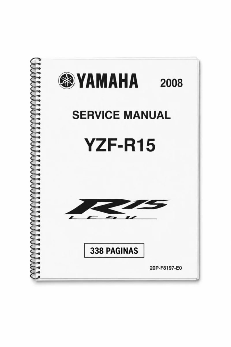 Manual de Taller Yamaha YZF-R15 2008 (en inglés)