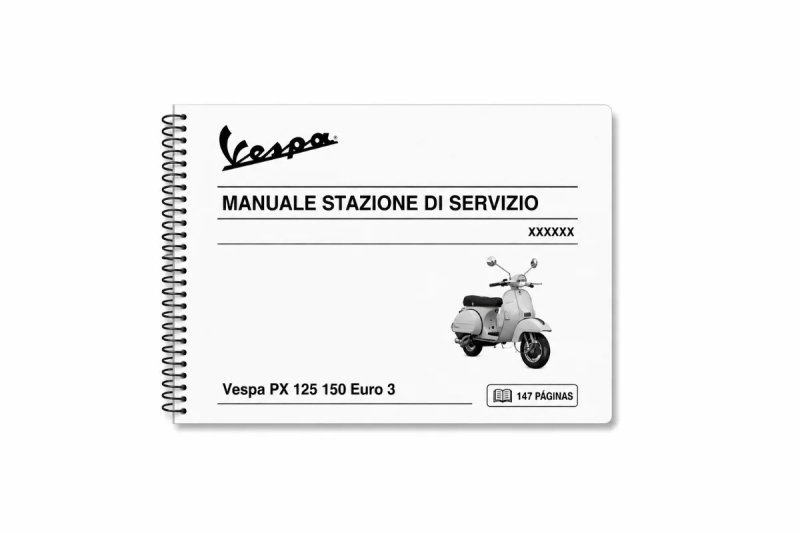 Manual de Taller Vespa PX 125 150 Euro 3