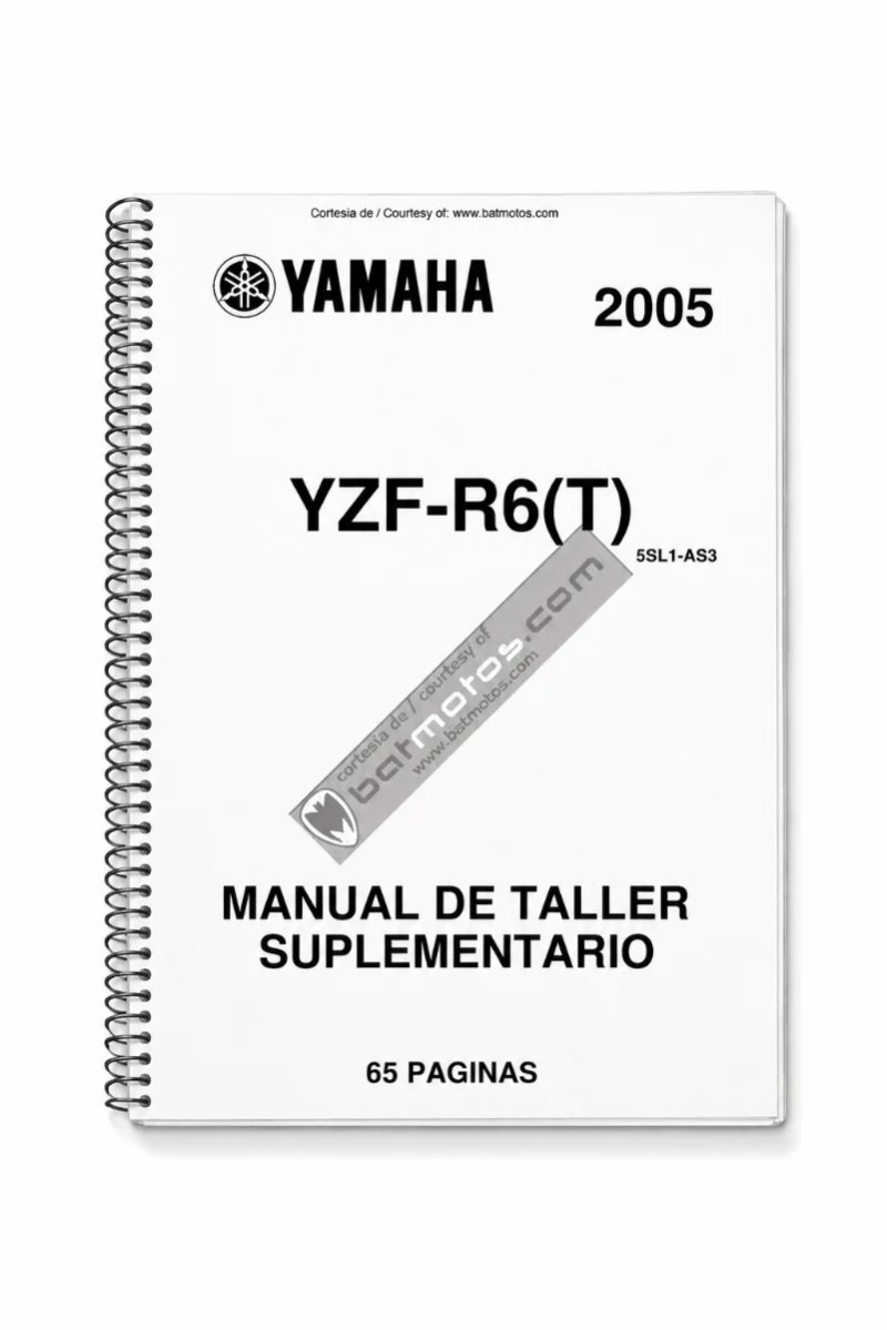 Manual de Taller Yamaha YZF-R6(T) 2005