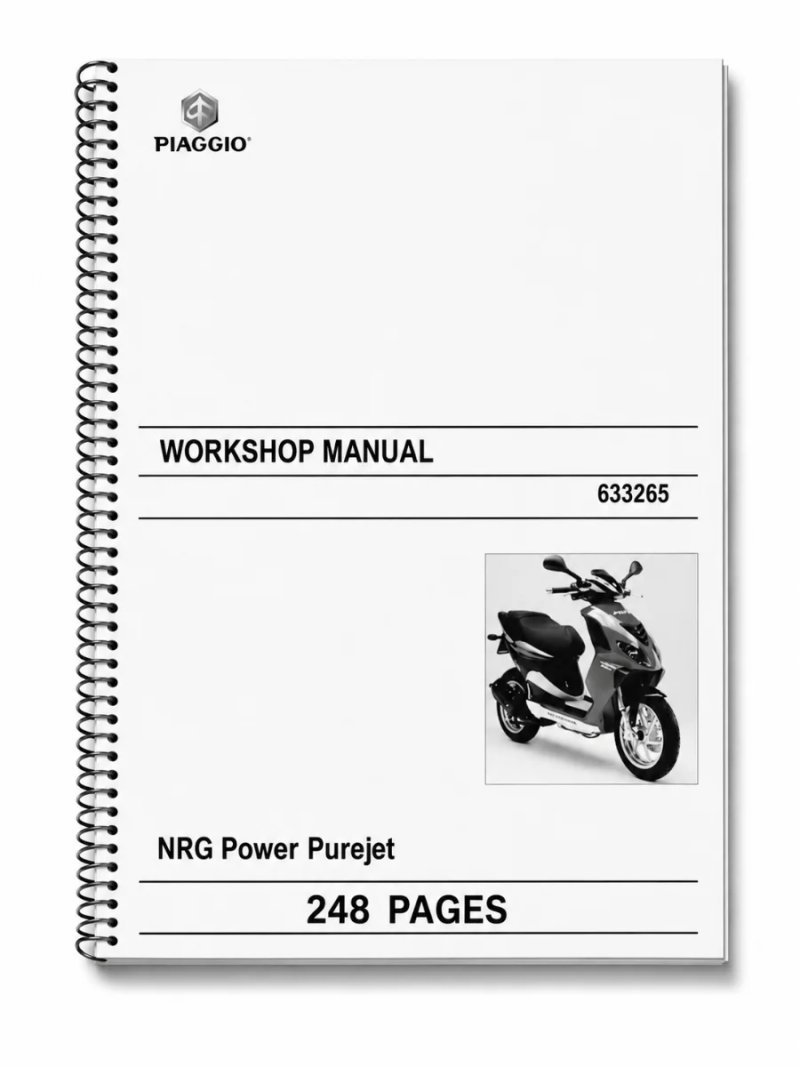 Manual de Taller Piaggio NRG Power Purejet (Inglés)