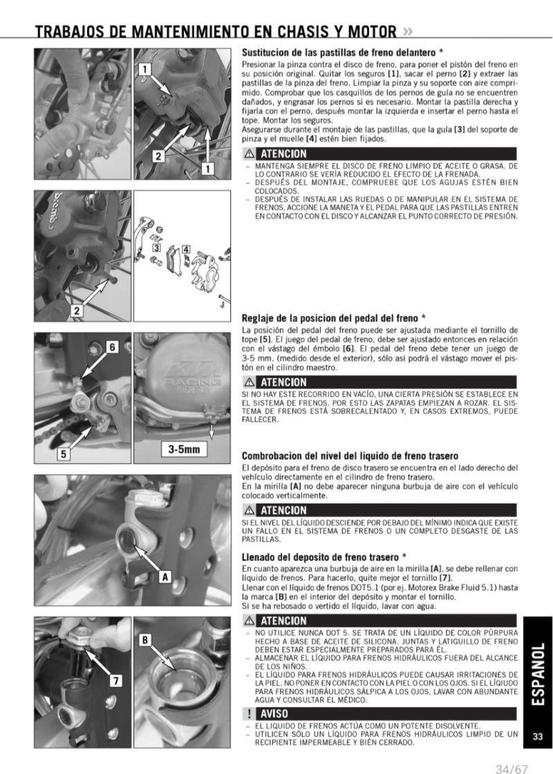 Manual de Taller KTM EXC Exc 2004 - Imagen 3