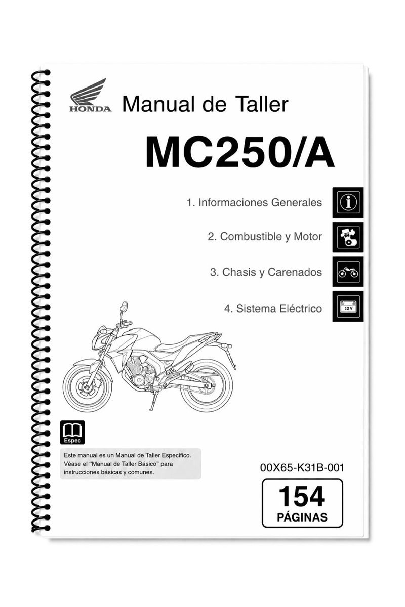 Manual de Taller Honda MC250/A